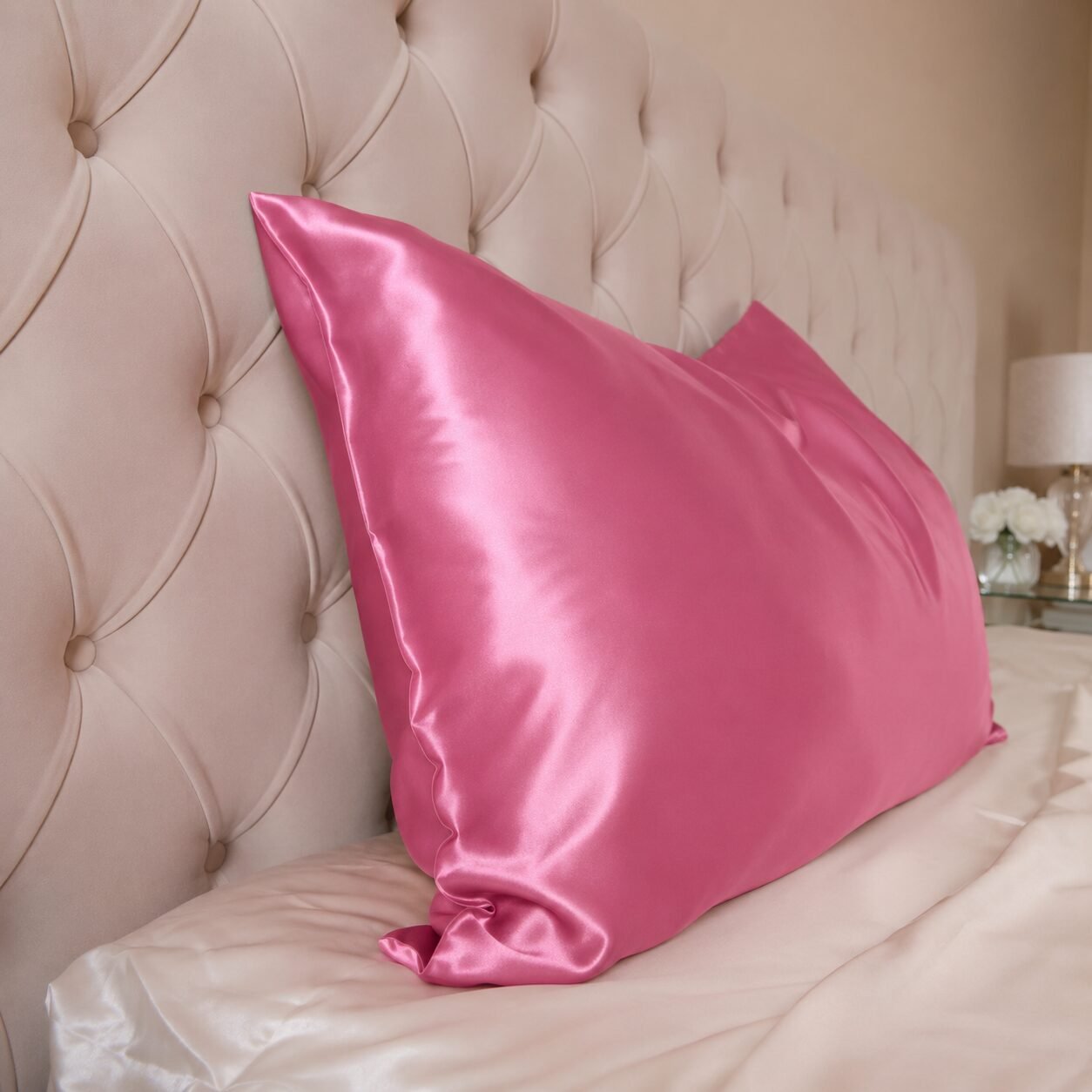 9c8d11aa-0694-4927-b42d-05a30f73bdbf Satin Regular Pillowcase - Image 1